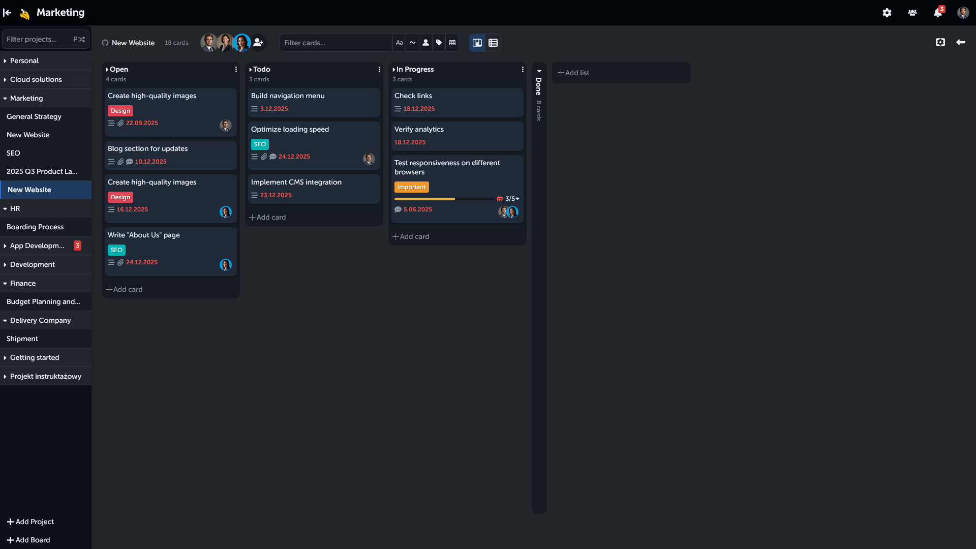 Github dark rounded showcase
